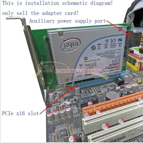 Pci-e 3.0 X4 Lane A U.2 U2 Kit Adaptador De Host Sff-8639