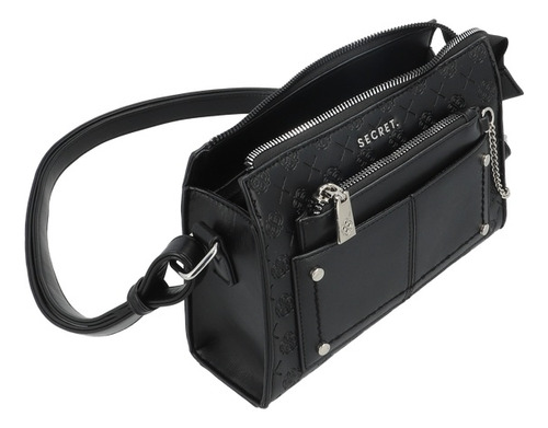 Bandolera Secret Polonia Fw25 Xs Negro