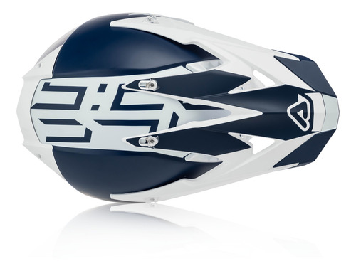 Imagen 6 de 6 de Casco Impact X-racer Vtr Rojo/azul S