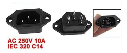 8 Enchufes Iec 320 C14 Macho 250 V 10 A