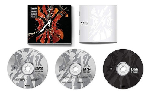 Metallica & San Francisco Symphony S&m2 2cd+dvd New En Stock