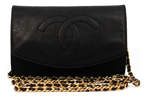 Bolso Con Cadena Chanel Coleccion 1994 Cert Entrupy