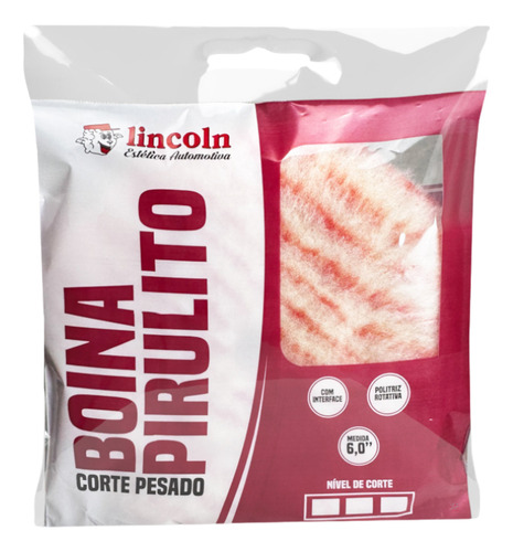 Boina Pirulito Corte Pesado Com Interface Lincoln 6 Pol