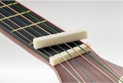 Cejilla Para Guitarra Clasica De Hueso