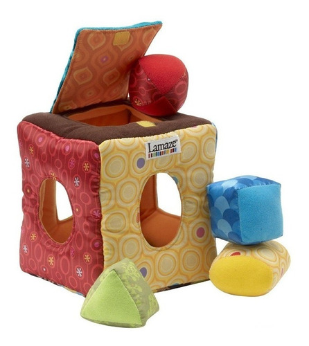 Cubo Juego De Formas Didáctico Multicolor Lamaze