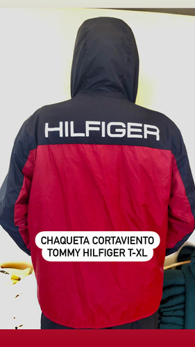 Chaqueta Tommy Hilfiger 100% Original Conrtaviento T Xl