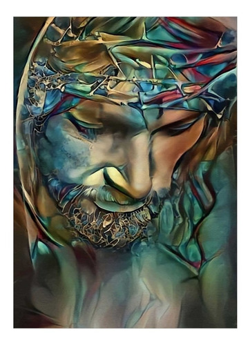 Cuadro Decorativo Sagrado Rostro De Jesús