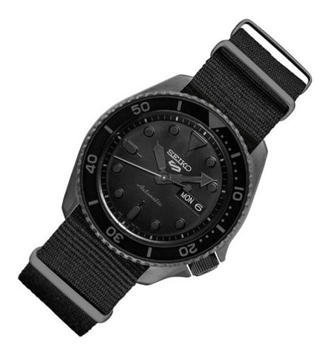 Seiko 5 Sports Automatico Fondo Negro Reloj Hombre Srpd79k1