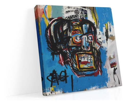 Cuadro De Arte En Canva / Sin Título - Jean-michel Basquiat 