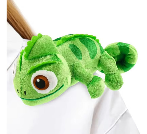 Disfraz De Princesa Rapunzel Con Pascal + Accesorios Rapunzel M