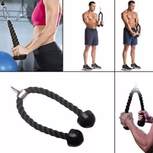 Cuerda Para Triceps Doble Para Polea Crossfit Tayga