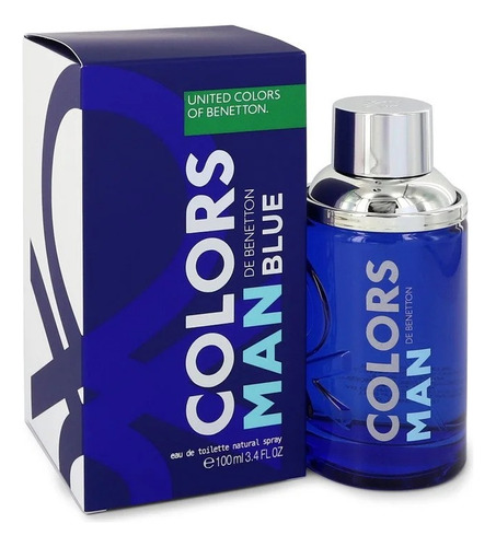 Perfume Colors Man Blue Benetto - mL a $20