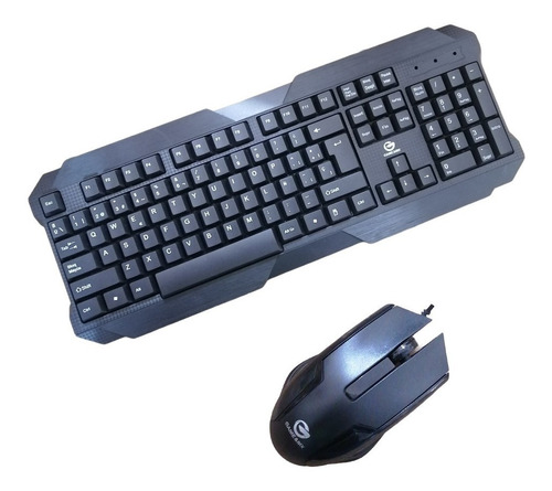 Kit De Teclado Y Mouse Usb Para Pc Laptop Alambrico Oferta