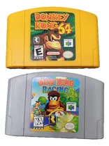 Comprar Donkey Kong 64 \u002F Diddy Kong Racing - Seminuevos - Originales