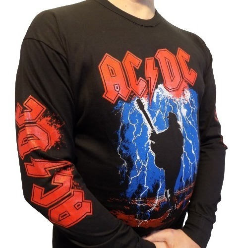 Remeras Manga Larga De Ac/dc Vs. Modelos Acdc Que Sea Rock