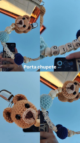 Kit Nacimiento Osito Completo A Crochet