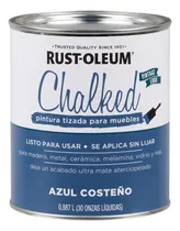 Comprar Pintura Tizada Ultra Mate Chalked Al Agua 0,887 L Rust Oleum Color Azul Costeño