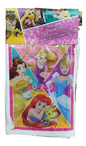 Bolsas Bolsita Dulces Fiesta 25 Pzs Princesas Ariel Rapunzel