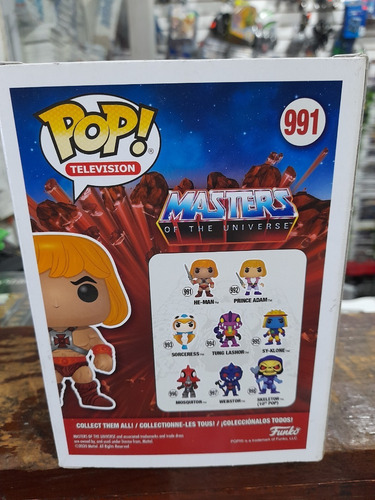 Funko Pop! He Man Master Of The Universe 991 Completo (Usado)