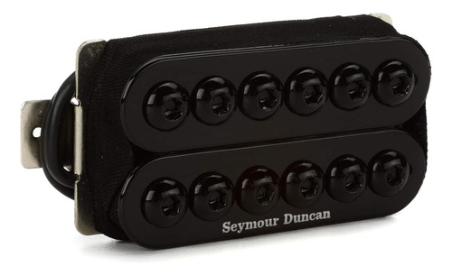 Pastilla Humbucker Sh8n Invader, Negro, Mástil