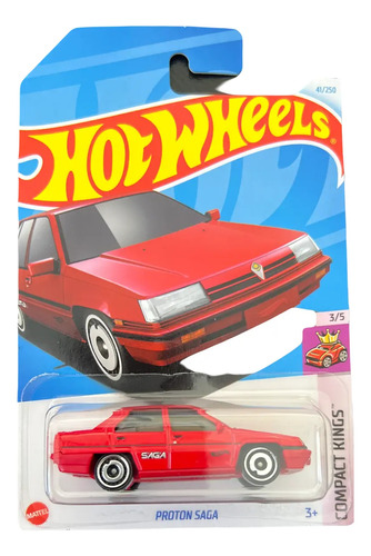 Carro Colección Hot Wheels Proton Saga 1er Edición Mattel 