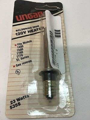 Ungar Soldering Iron Heater 23 Watts 535s 120v