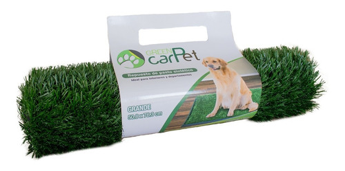 Repuesto De Tapete Entrenador Perro Mascota Green Carpet