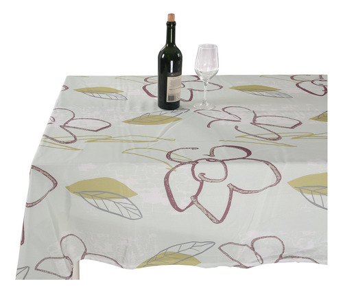 Mantel Rectangular Resistente Al Agua Floral 152 X 259 Cm Ve