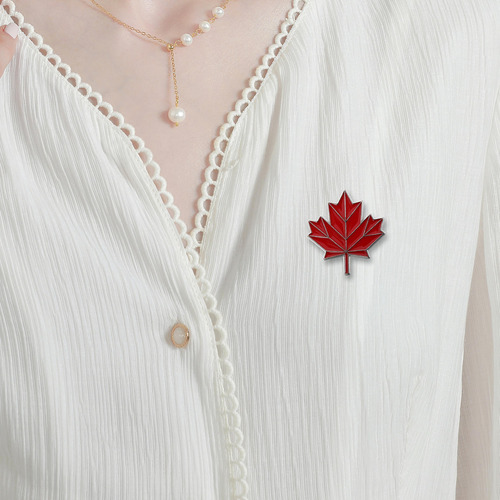 Alfiler De Solapa Canadiense, 10 Unidades: Insignia Con Form