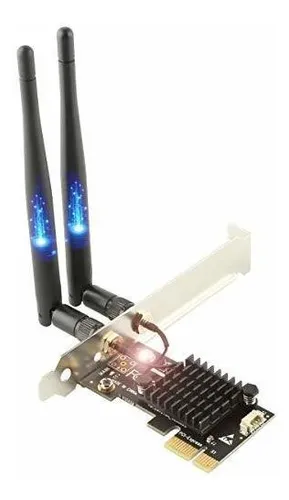 Tarjeta Wifi Ubit Ac1200 Pcie Para Pc Con Bt 4.2 | Wifi De D