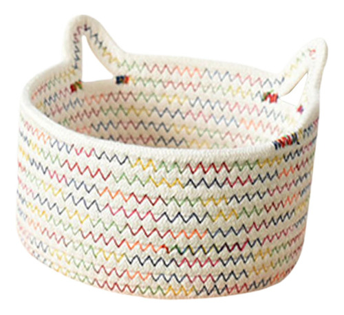 Cesta De Toallas Almacenamiento De Dormitorio 18cmx18cmx10cm