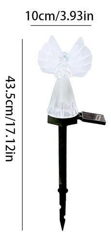 Decoraciones De Luces Solares De 2 Piezas 43,5 Cm X 10 Cm