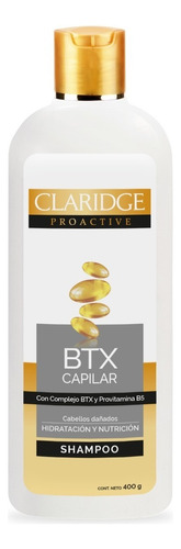 Shampoo Claridge Proactive Btx Capilar X 400ml