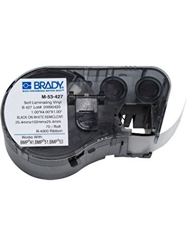 Brady M-53-427 Etiquetas Para Impresora Bmp53 / Bmp51