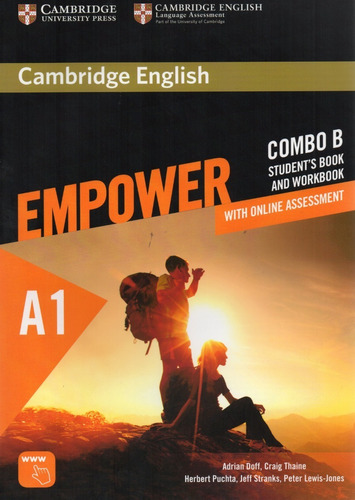 Cambridge English Empower A1 Combo B - Student´s & Workbook-