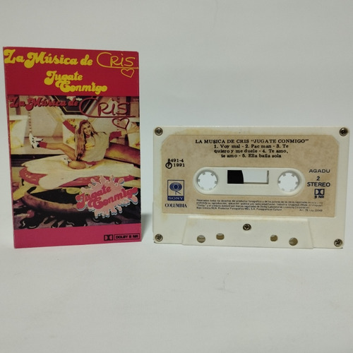 Cris Morena La Música De Cris - Jugate Conmigo Cassette 