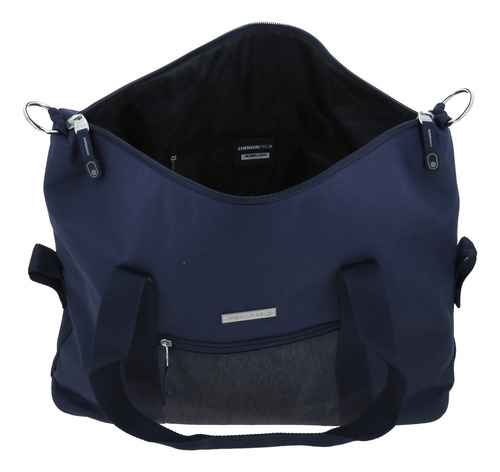 Valija Grande Chenson Pro Multiusos Heri Color Azul Oscuro Liso
