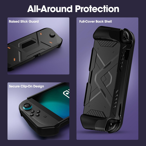 Protective Case Procase For Nintendo Switch 2 2025 - Black