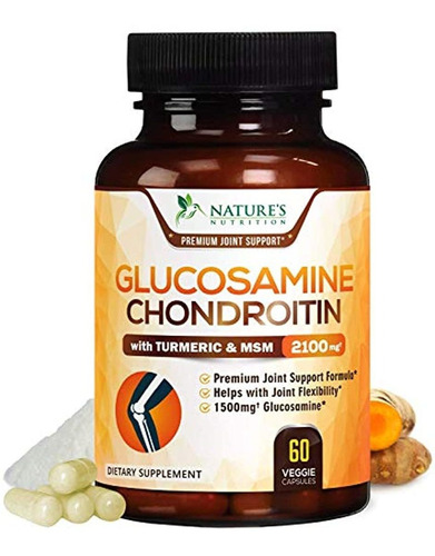 Glucosamina Con Suplemento De Condroitina Cúrcuma Msm, Tripl