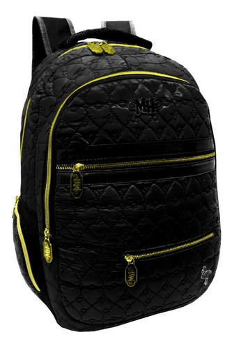 Mochila Michele Hobbs Feminina Juvenil Escolar Notebook Gran