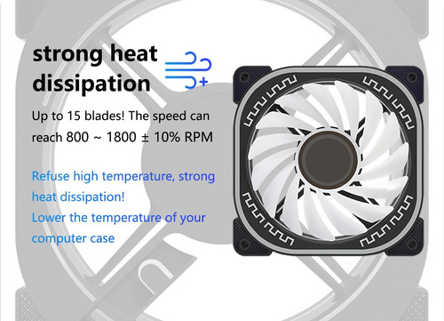 Kit 3 Cooler Tribal Argb Fan Cool Series 120mm C Remoto