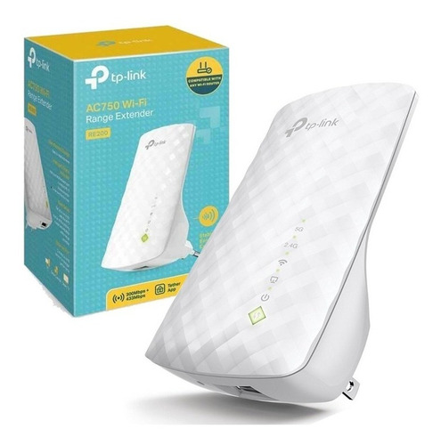 Repetidor Expansor Señal Wifi Tp-link Re200 Ac750 2.4 & 5ghz