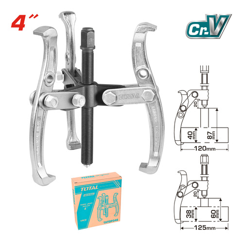 Extractor De Rodajes Total Thtgp346 4000kg Industrial