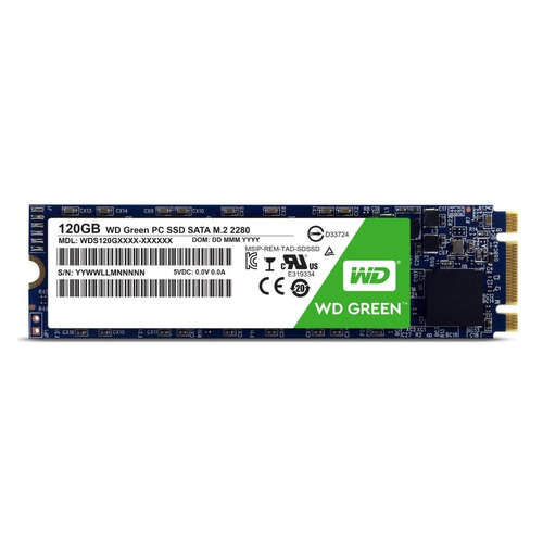 Disco Solido Ssd 120gb Western Digital Wd Green M2 Fullh4rd