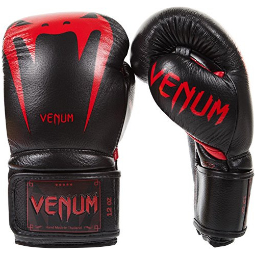 Guantes De Boxeo Venum Giant 3.0 - Cuero Nappa - Diablo Negr