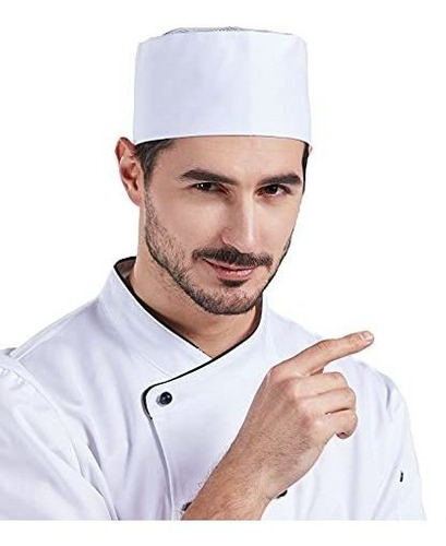 Nanxson Unisex Chef Skull Cap Ajustable Transpirable Chef Be