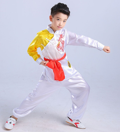 Disfraz De Kung-fu Para Niña, Uniforme De Wushu Tradicional