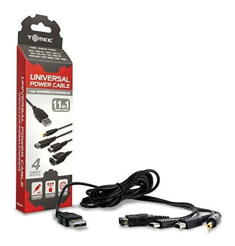 Tomee Cable De Alimentacion Universal Para El Nuevo 2ds Xl N