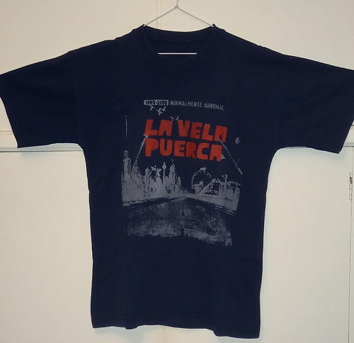 Remera Merchandising  La Vela Puerca.normalmente Anormal2009