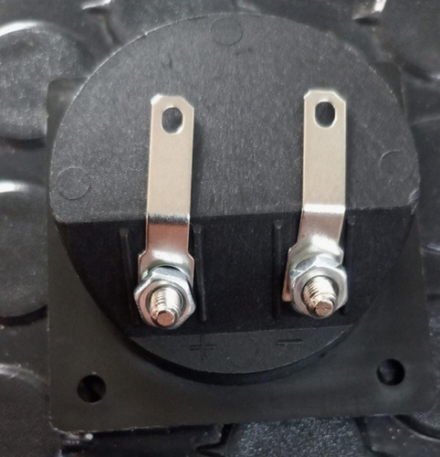 Conector Cuadrado Cajon Bafle Terminal Atornillable Y Banana